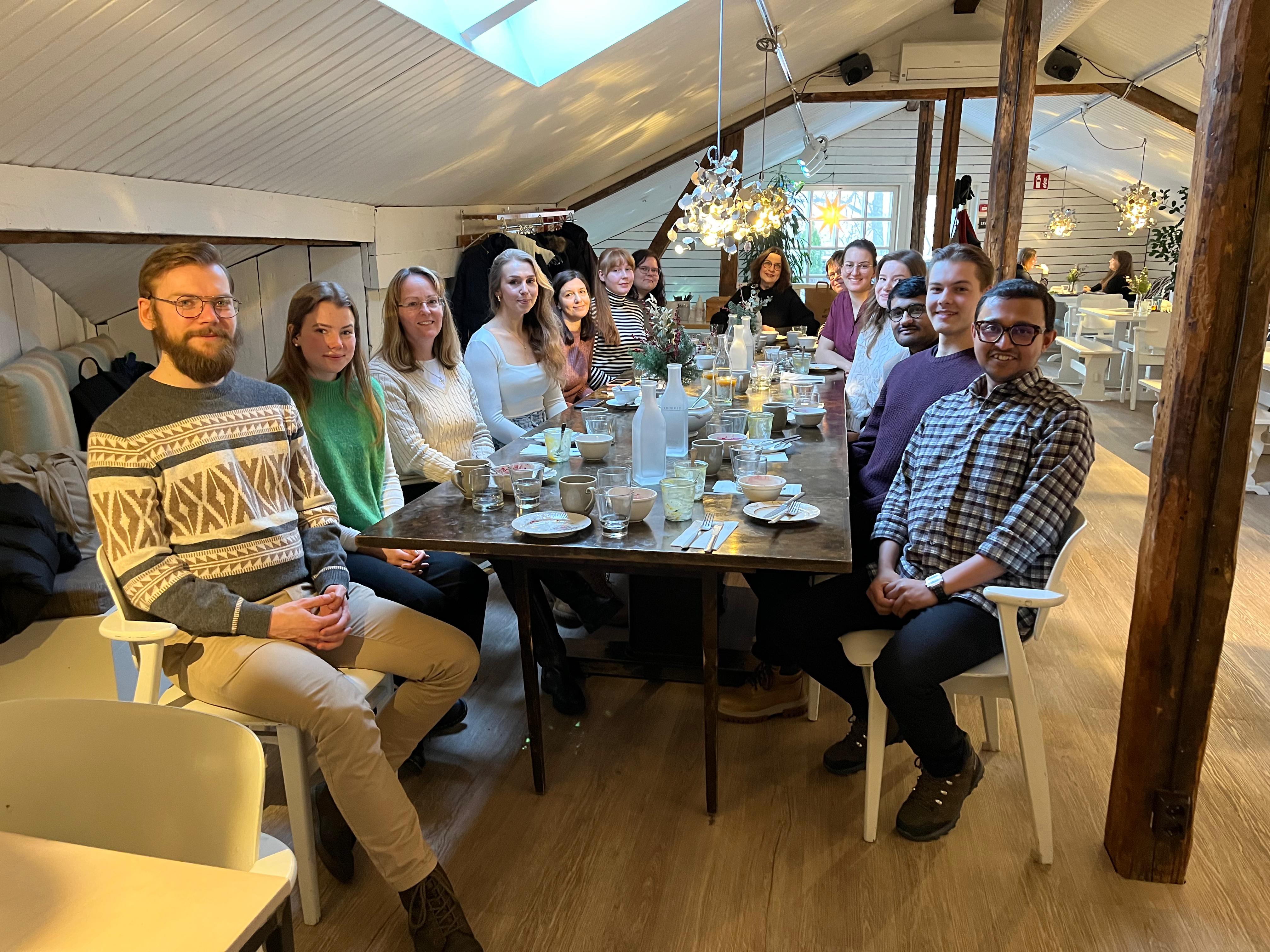 Lab breakfast at Tiirikkala January 2025 – Sistonen Lab